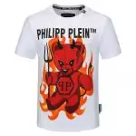 philipp plein t-shirt cut round neck met teddybeer anger new